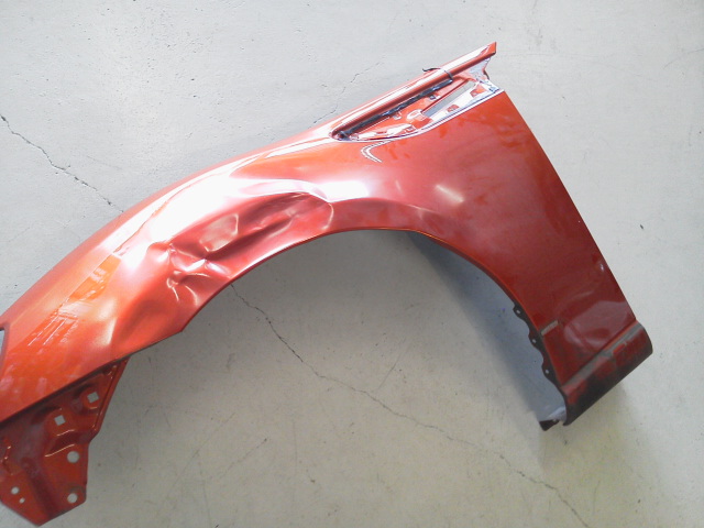 大田原市のお客様☆トヨタ８６【ZN6】オレンジ色☆中古で格安板金修理・フロントフェンダー交換