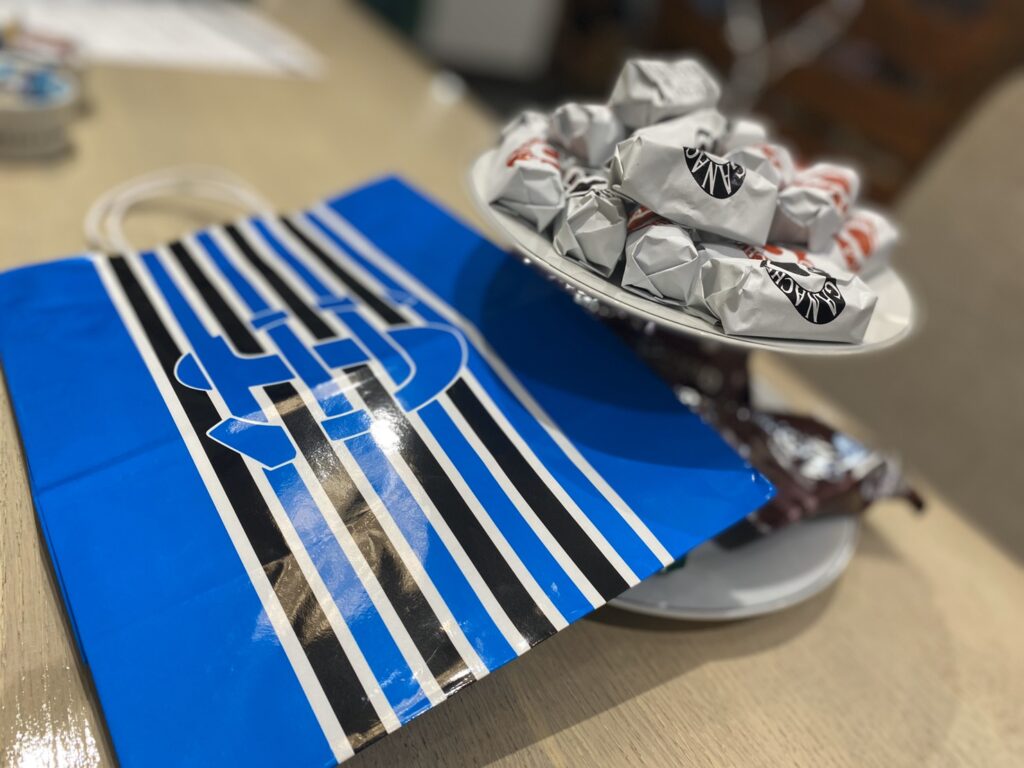 お客様よりお礼を頂きました🎵