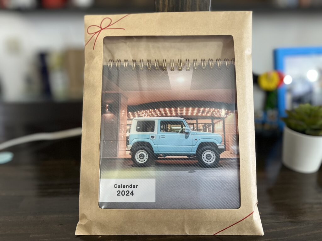 ＤＡＭＤジムニー”リトルＢ”カレンダー頂きました！