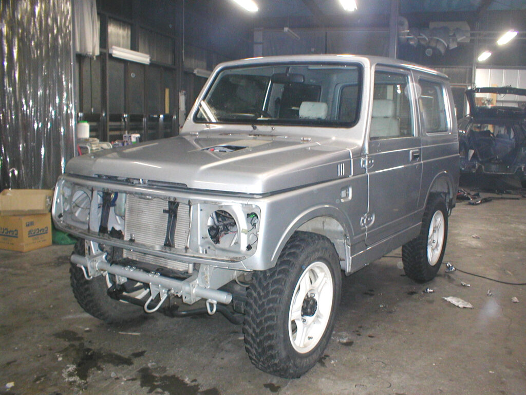 いつも乗っている（乗っていた）JA22Wパールホワイト